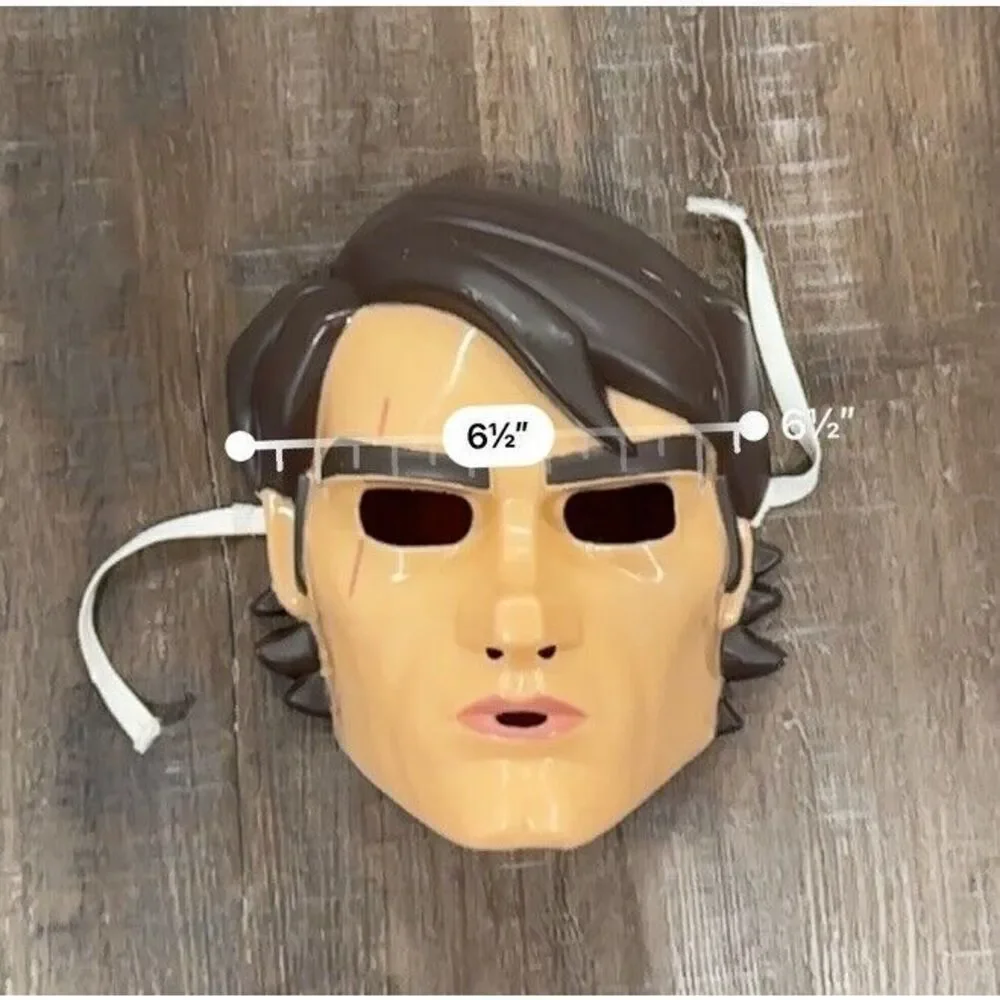 2007 Star Wars Boys Anakin Skywalker Plastic Mask‎ Cosplay Rubies Scar